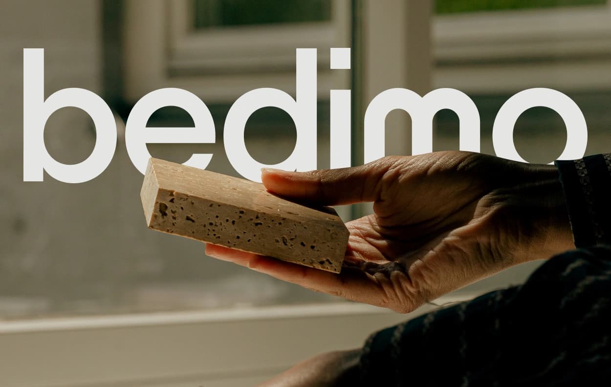 Bedimo brand and furniture material detail