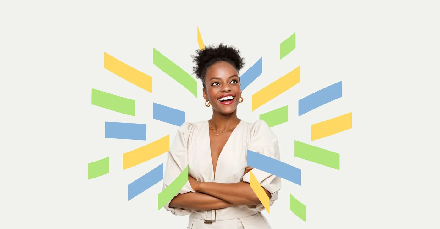 QLYR campaign imagery with the brand’s colourful graphic identity