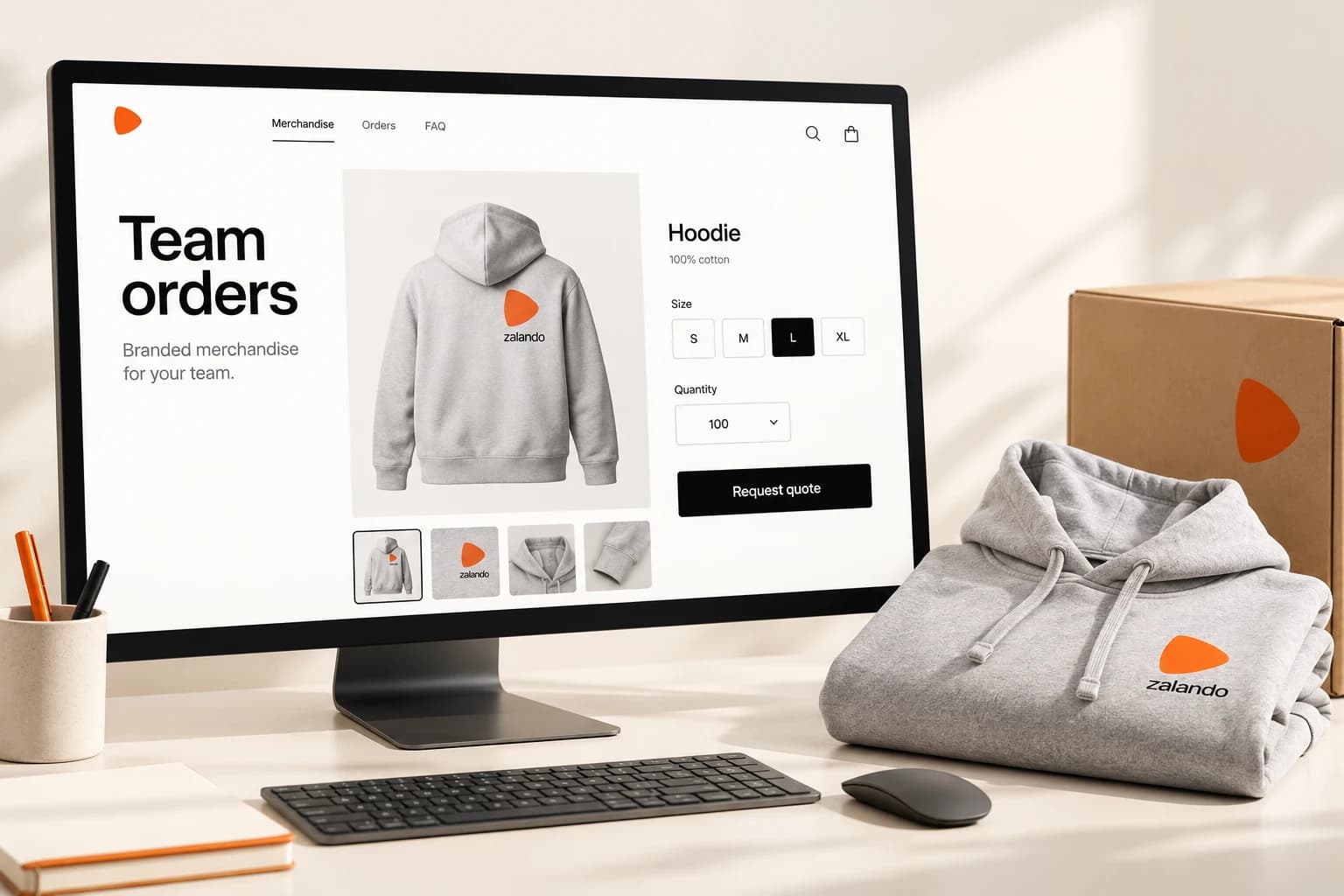 Zalando merchandise platform presentation