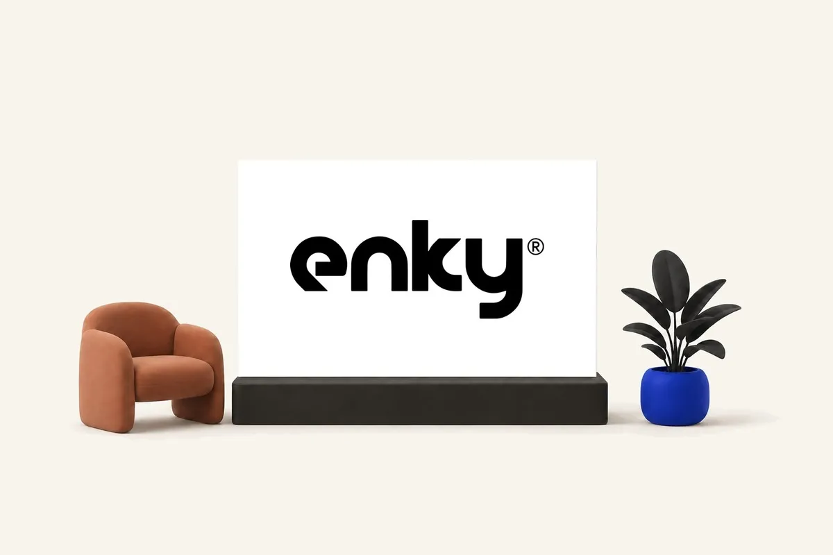 Enky furniture and modular brand composition